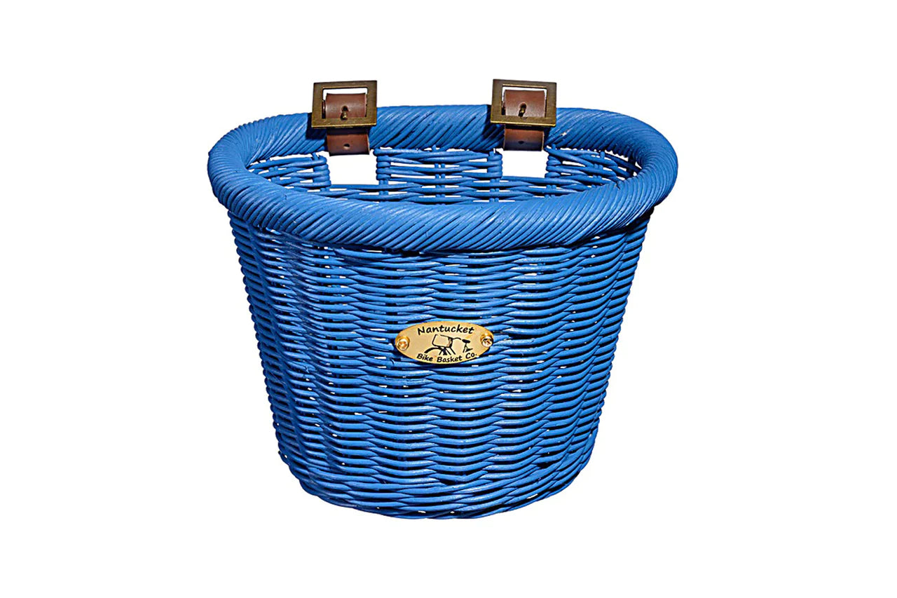 Gull & Buoy | Nantucket Bike Basket Company | Child's Bike Basket |Blue