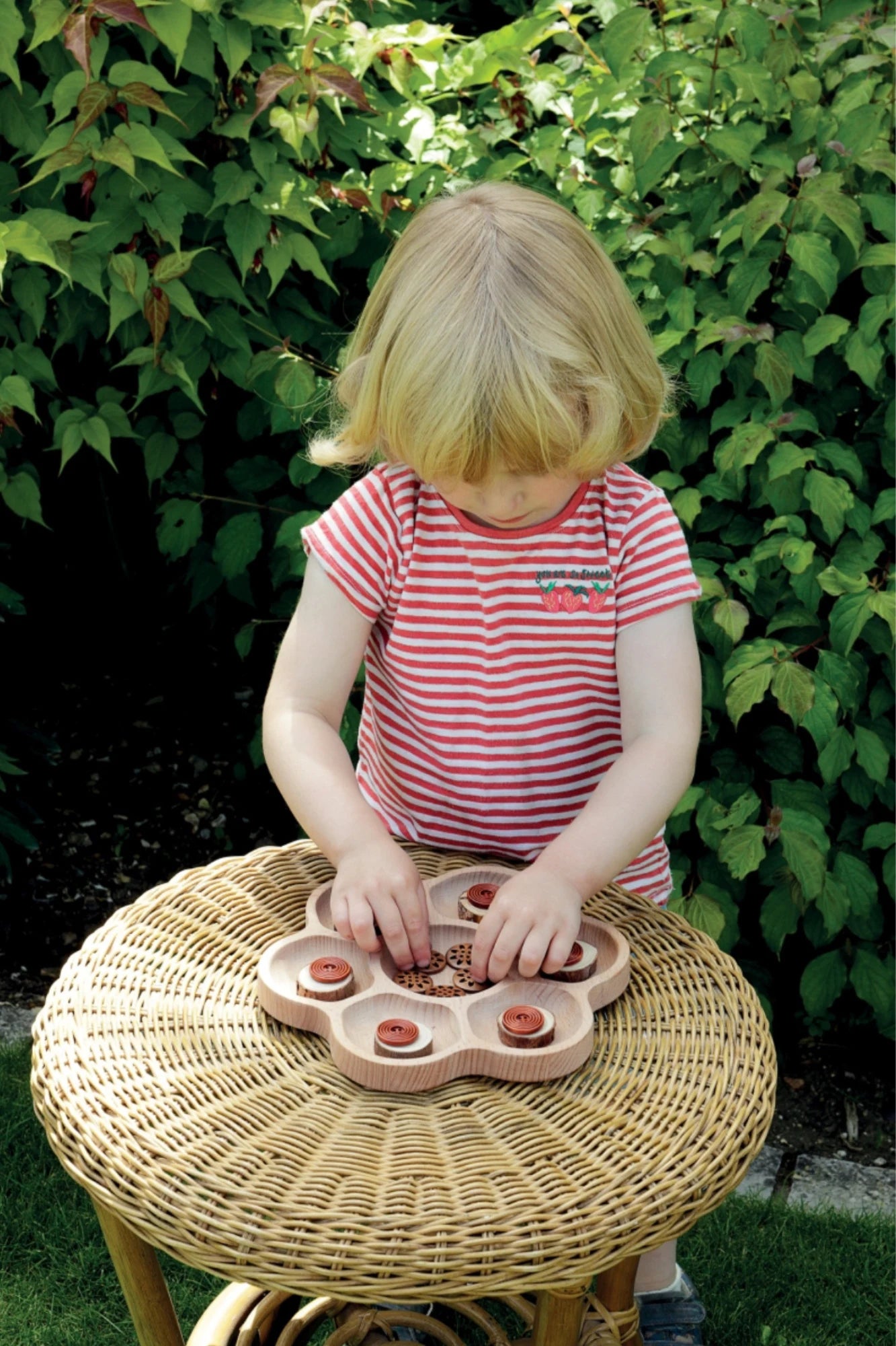 Sorting Tray for Nature Play and Small Parts Play - Alder & Alouette