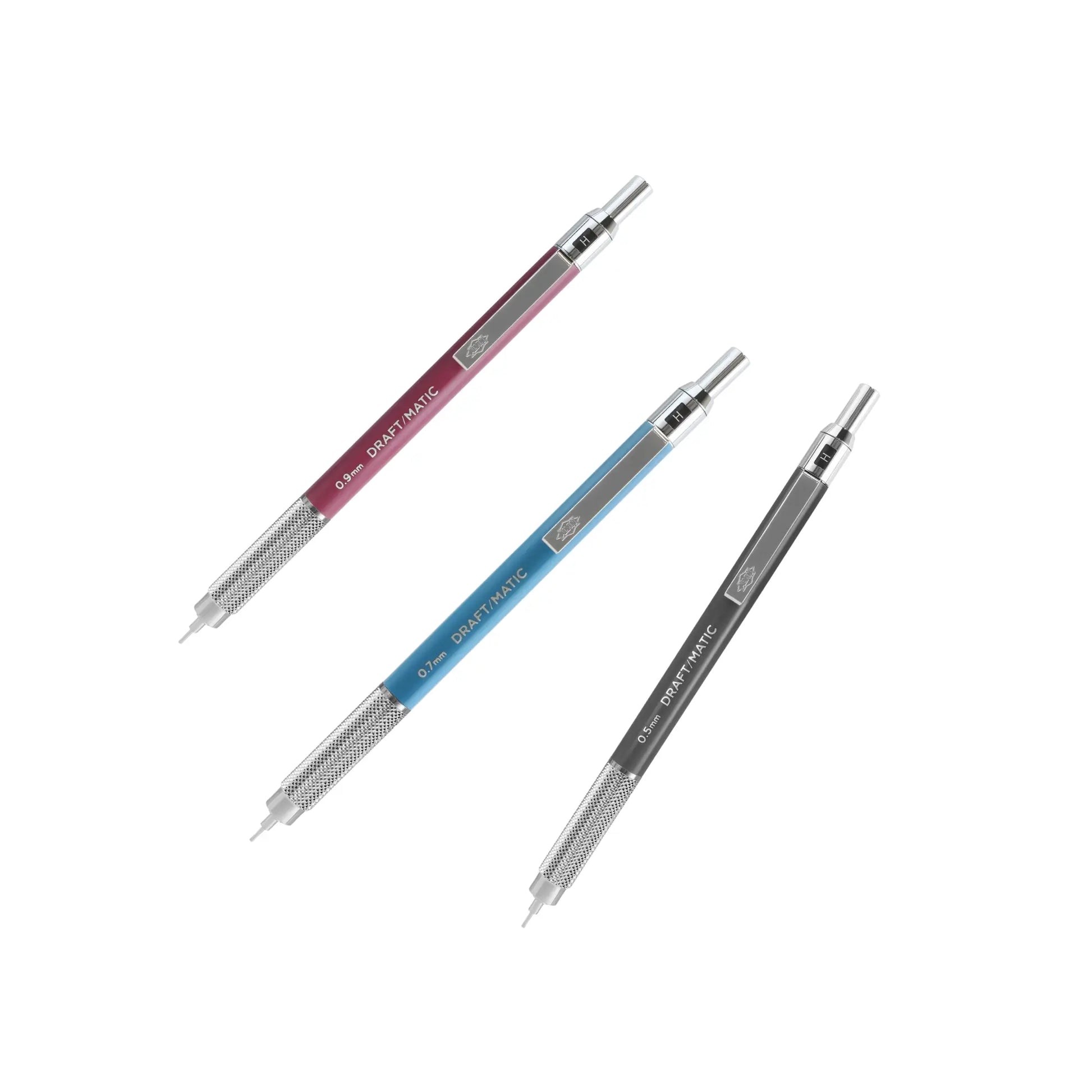 Draft Matic Mechanical Pencils in 3 Sizes