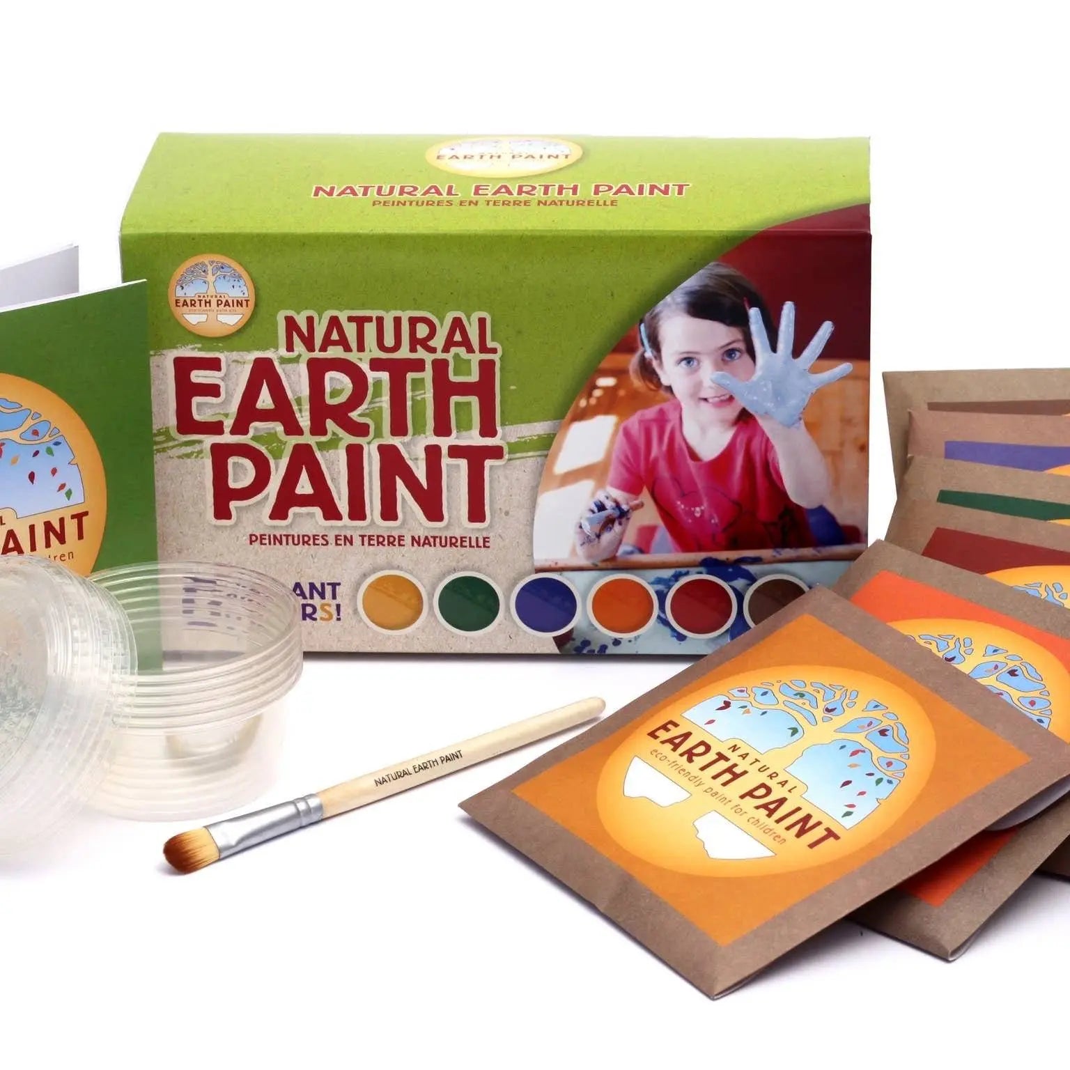 Natural Earth Paint Kit for Kids, 100% Non-toxic - Alder & Alouette