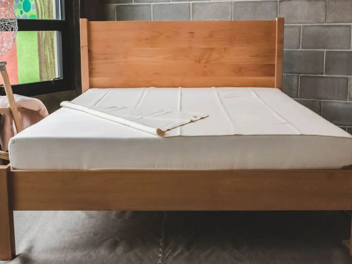 Natural Wool Mattress Protector | Bassinet to King | Alder & Alouette