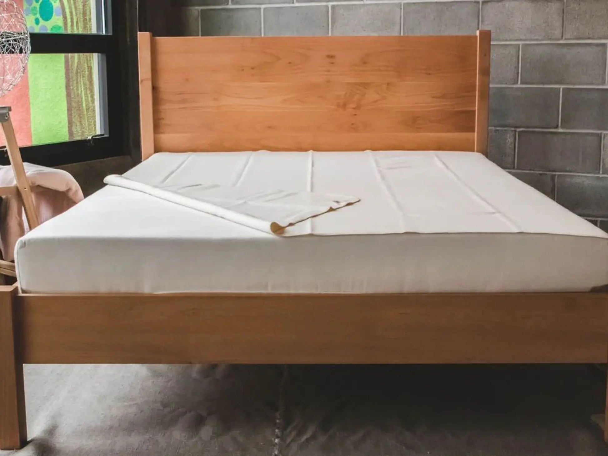 Natural Wool Mattress Protector | Bassinet to King | Alder & Alouette