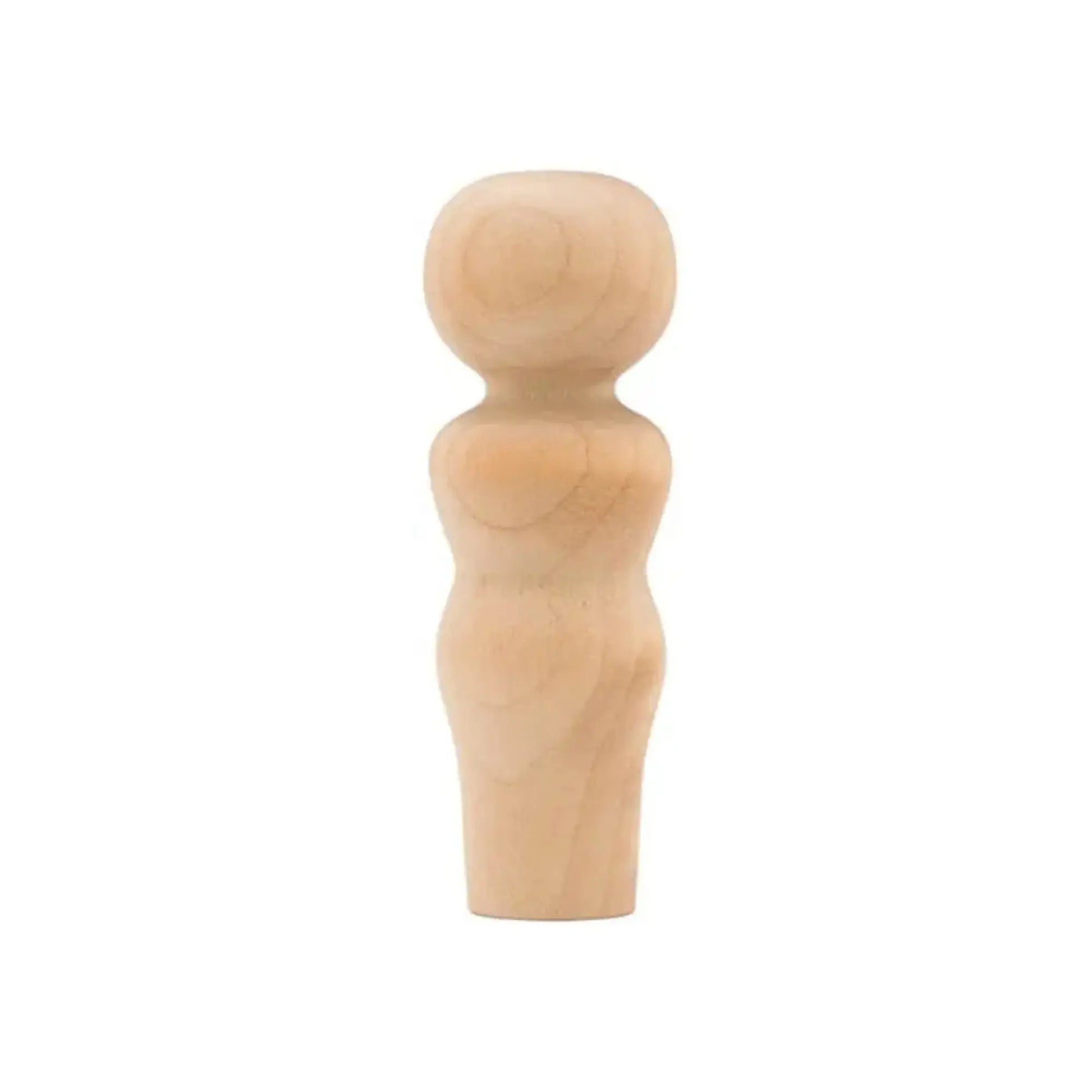 Wooden Peg Doll Blanks - Peg Doll - Alder & Alouette