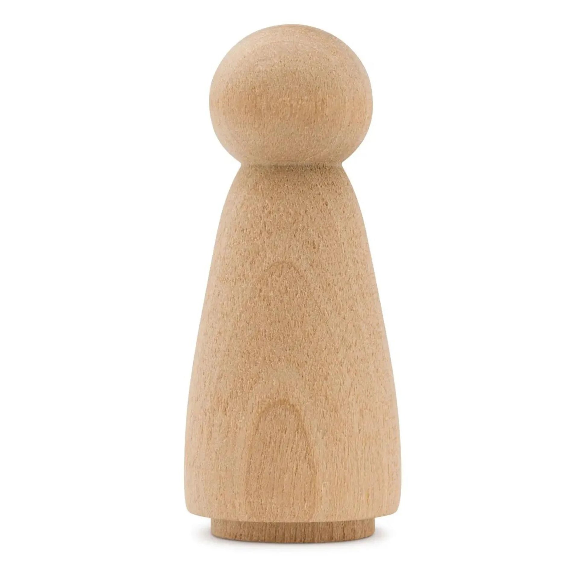 Wooden Peg Doll Blanks - Angel Peg Doll - Alder & Alouette