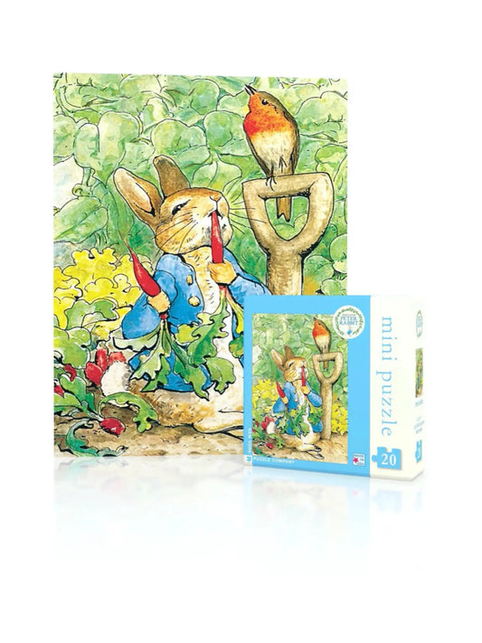 Peter Rabbit Puzzle, a Beatrix Potter Illustration, 20 Pieces - Alder & Alouette