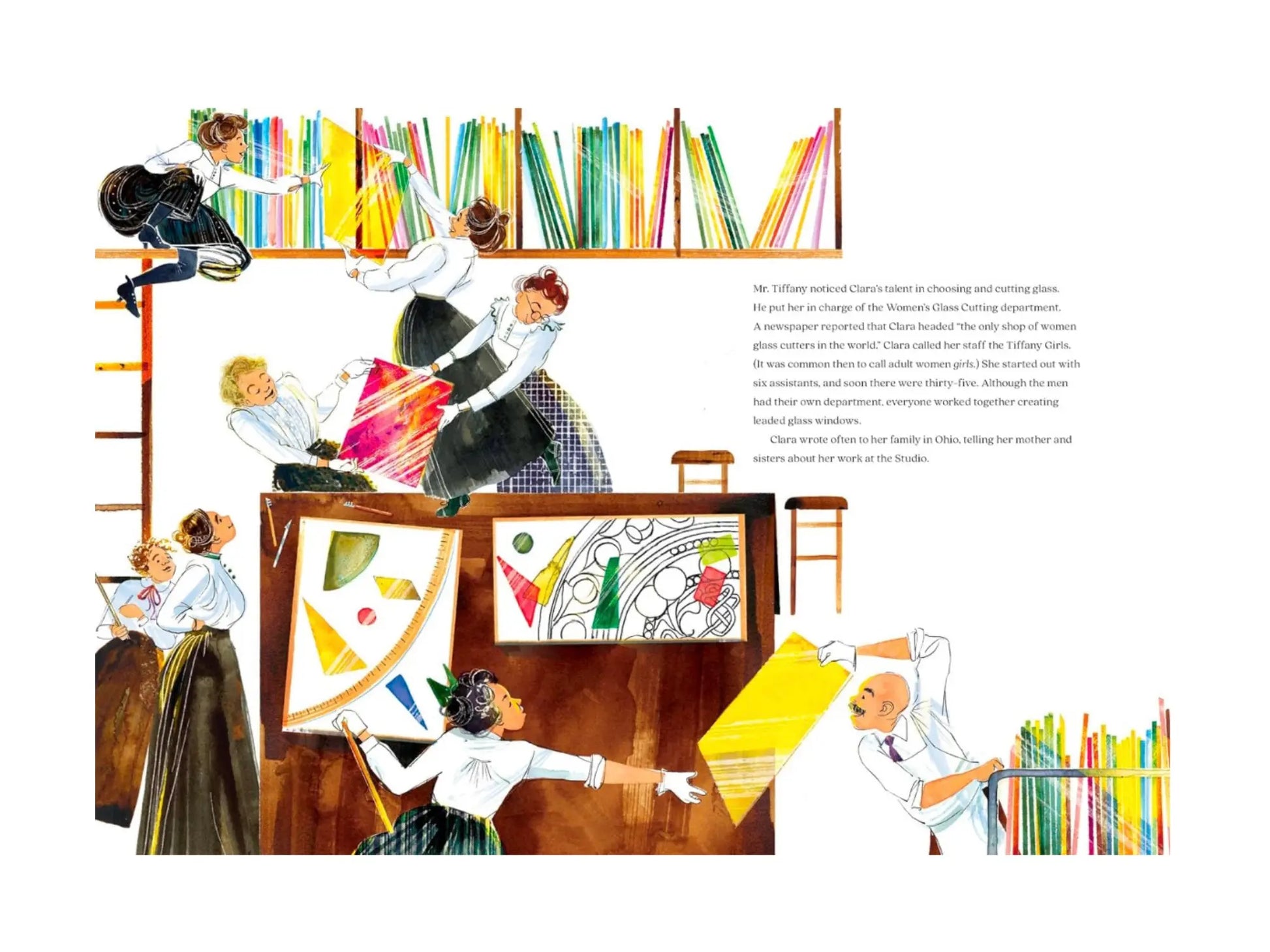 Dragonflies of Glass: The Story of Clara Driscoll - Alder & Alouette