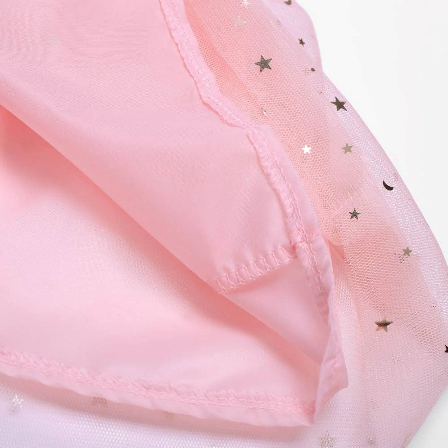 Pink Tutu Skirt with Gold Star Sparkle | Tutu Joli