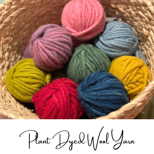 Organic Wool Yarn for Weaving & Handcrafts - Alder & Alouette