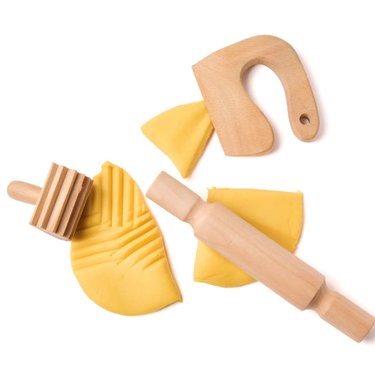 Play Dough Toys, Wooden - Alder & Alouette