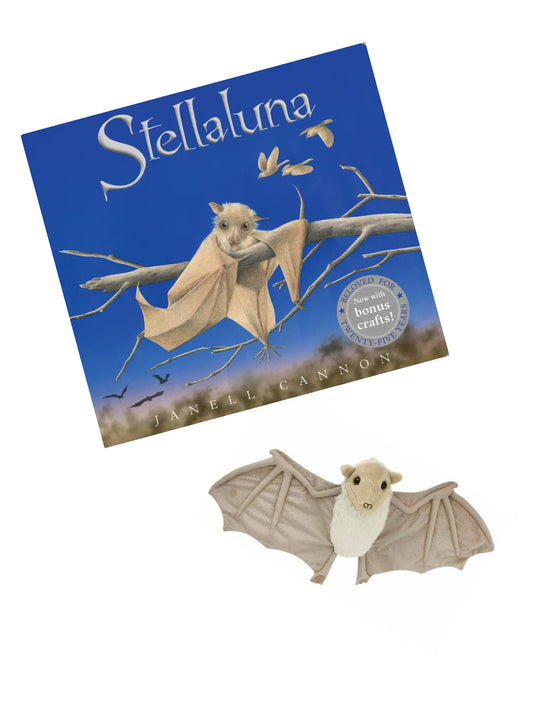 Stellaluna Picture Book and Stellaluna Plushy 