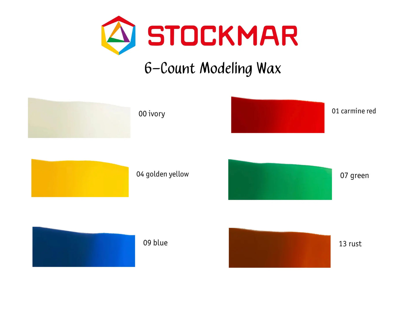 Stockmar Modeling Beeswax – Assorted Colors for Creative Learning & Play