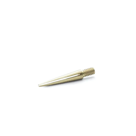 Stylus pro tip for encaustic art on a white background