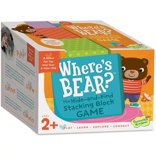 Where’s Bear? Toddler Game - Alder & Alouette