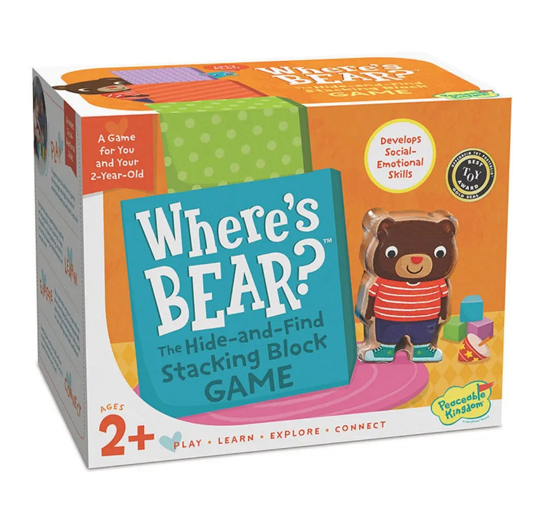 Where’s Bear? Toddler Game - Alder & Alouette