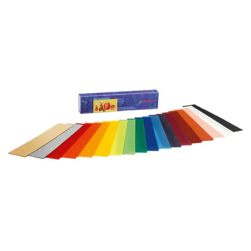 STOCKMAR Wide Decorative Beeswax, 12 Sheets Single Color