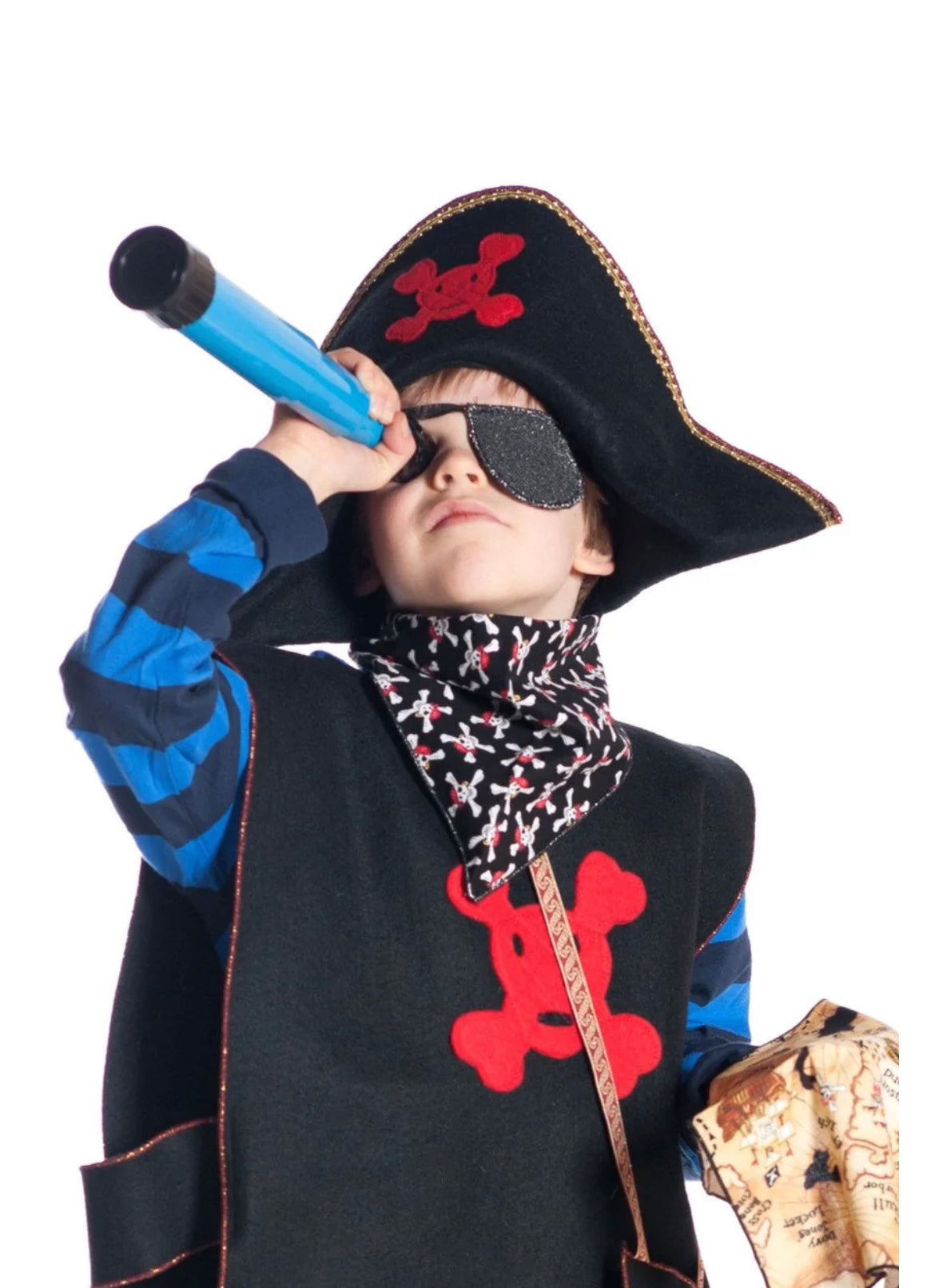 Pirate Hat- Handcrafted, Wool Felt Dress Up - Alder & Alouette