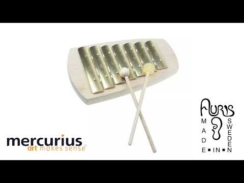 Straight Pentatonic 7 Tone Glockenspiel by Auris - Alder & Alouette