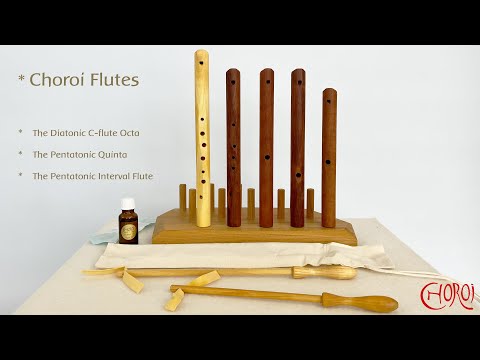 Choroi Interval Flute - Alder & Alouette