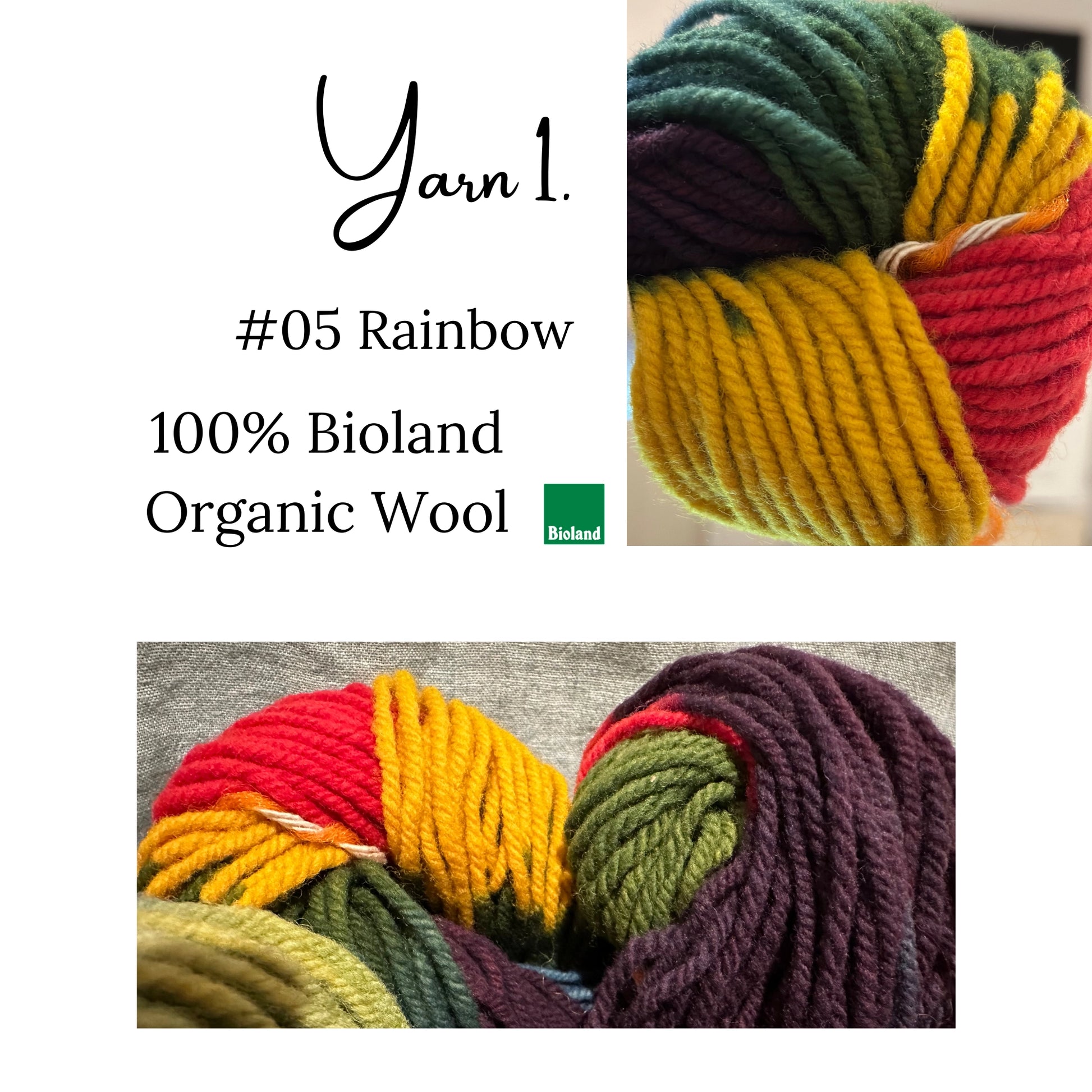 Organic wool online yarn for knitting