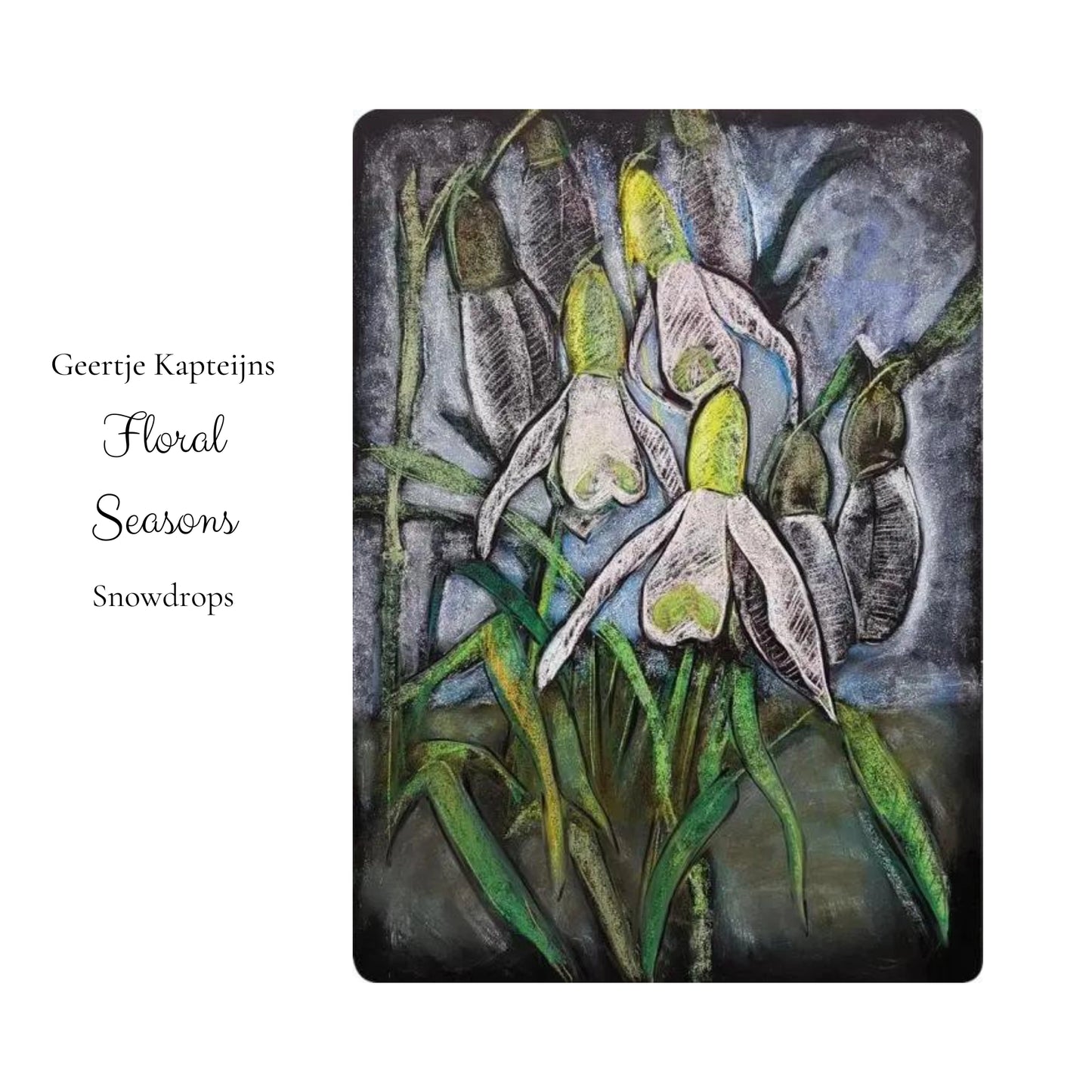 Geertje Kapteijns Art Card Set - Floral Seasons - Alder & Alouette