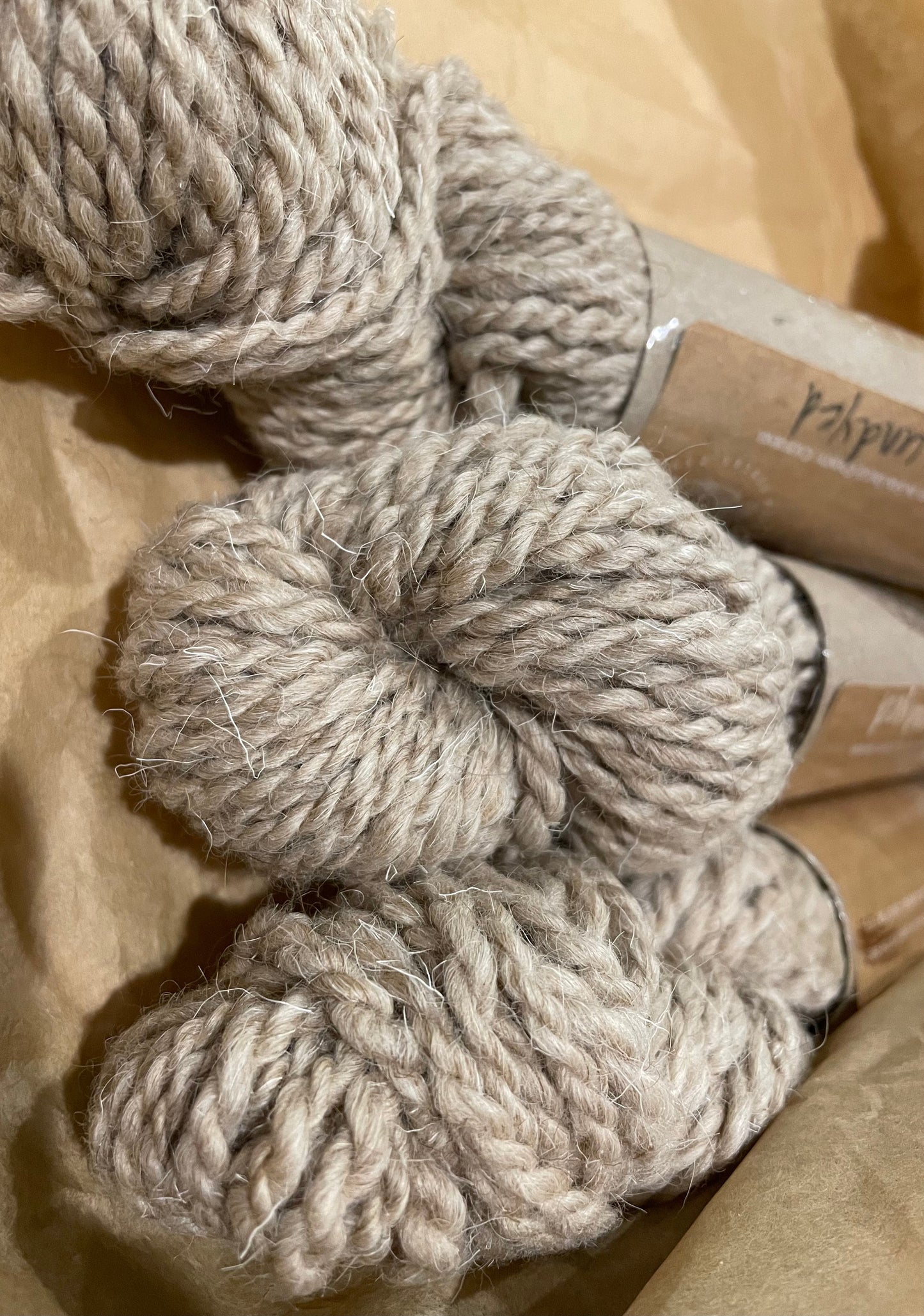 Undyed Tapestry Wool Yarn, Ready for your dyes - Alder & Alouette