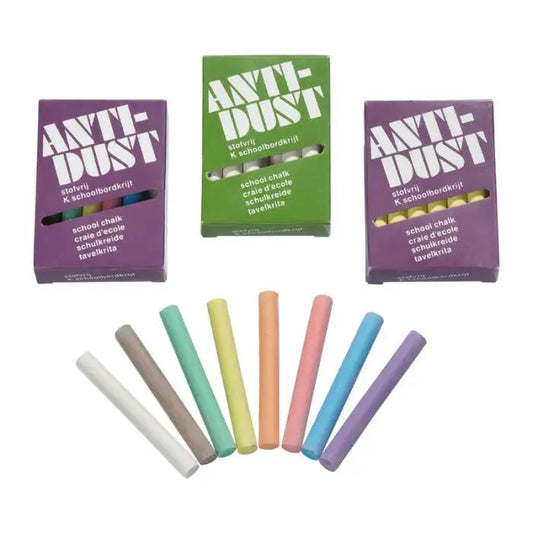 Anti Dust Chalk White, Yellow, Assorted  - Alder & Alouette