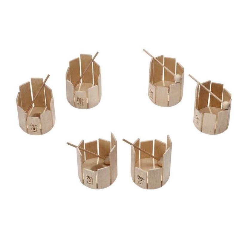 Auris Stir Xylophone Drums w/ Mallet (with & without hole) Music Auris | Alder & Alouette