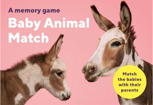 Baby Animal Match & Memory Game | Ages 2 to 4 years - Alder & Alouette