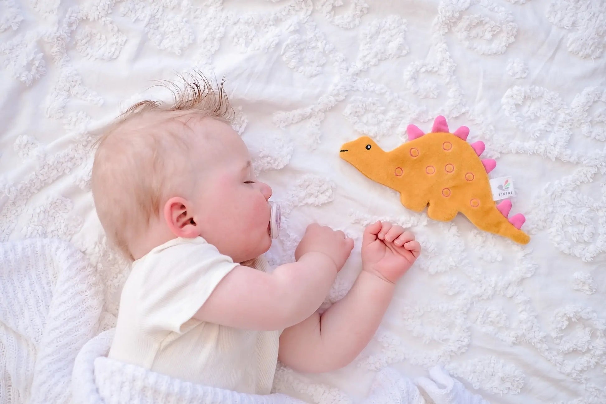 Baby Toy - Crinkle Paper - Organic Dinosaurs - Alder & Alouette