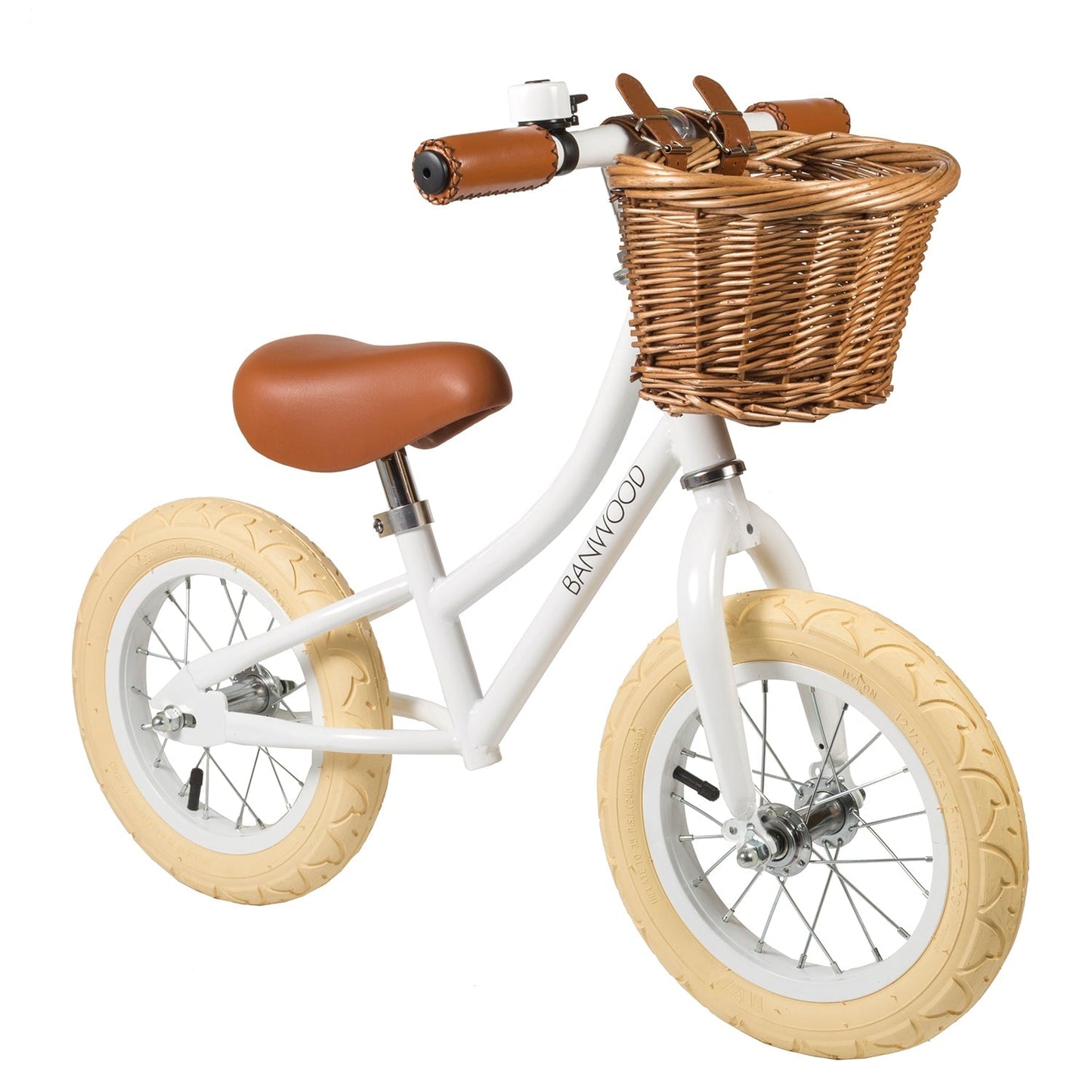 Balance Bike by Banwood - First Go White - Alder & Alouette