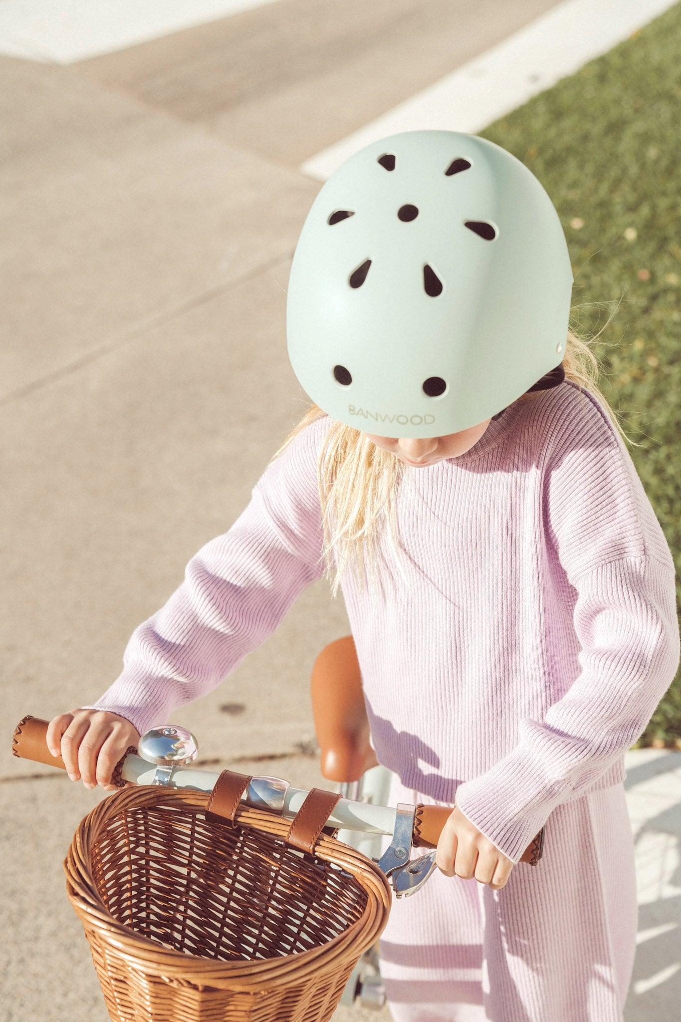 Banwood Classic Bike Helmet for Children Bike Helmet - Alder & Alouette