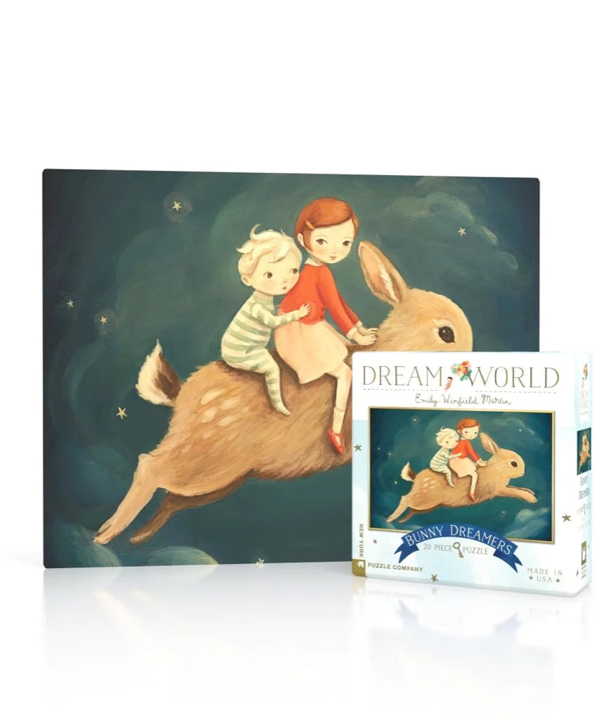 Bunny Dreamers a Dream World Puzzle by Emily Winfield Martin - Alder & Alouette
