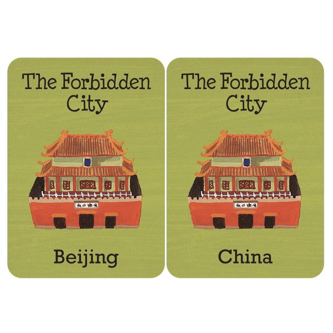 Cities of the World Memory Game Books Barefoot Books | Alder & Alouette