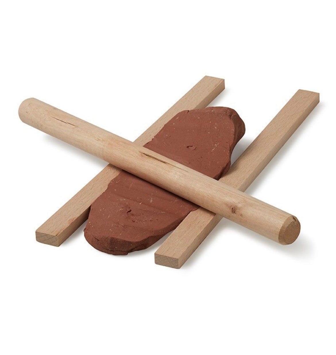 Clay Tools | Clay Roller & Slats | Wooden Clay Tool - Alder & Alouette