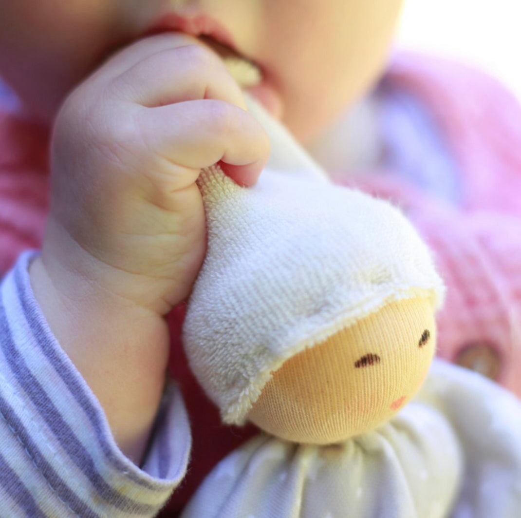 Comfort Doll, Organic Nanchen Doll for Babies - Alder & Alouette