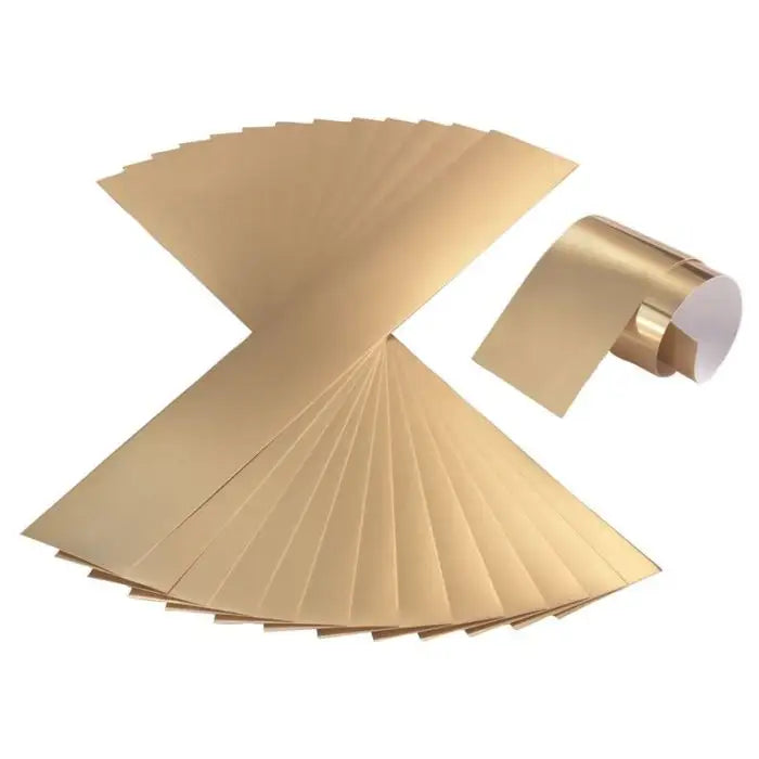 Crown Paper Strips 4"x25" - 24 strips- 280 gsm heavy weight - Gold - Alder & Alouette