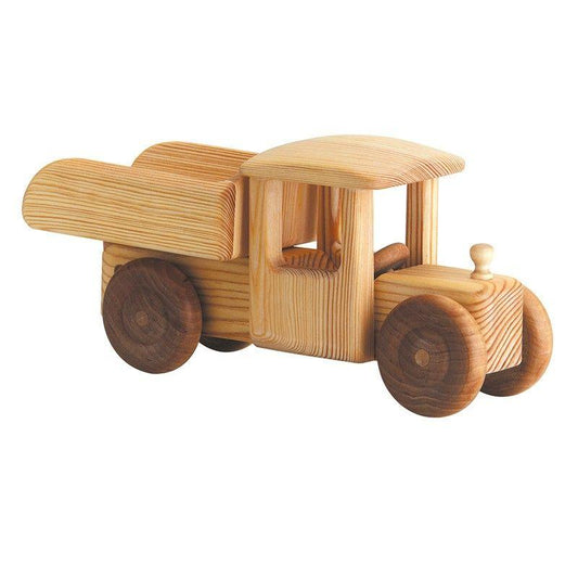 Debresk Wooden Dump Truck, Large | Toy Truck - Alder & Alouette