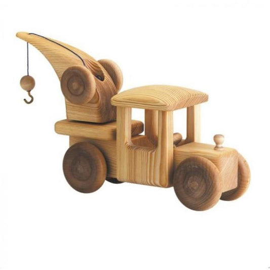 Debresk Wooden Toy Breakdown Crane Large - Alder & Alouette