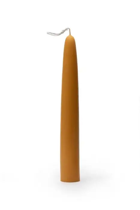 Dipam 100% Beeswax Hand-Dipped Wide Taper Candles - Alder & Alouette