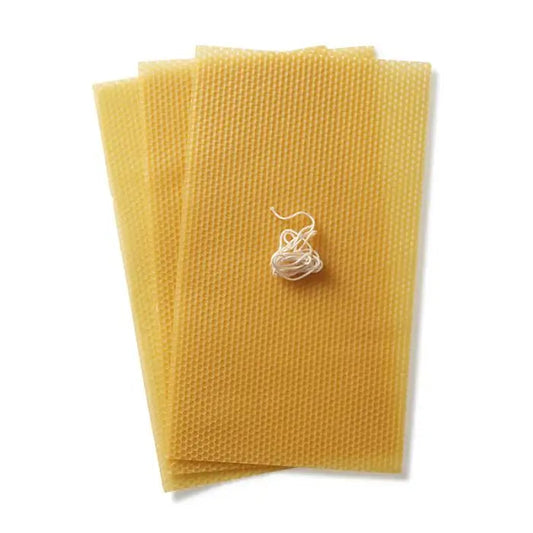 Beeswax Honeycomb Candle Rolling Kit