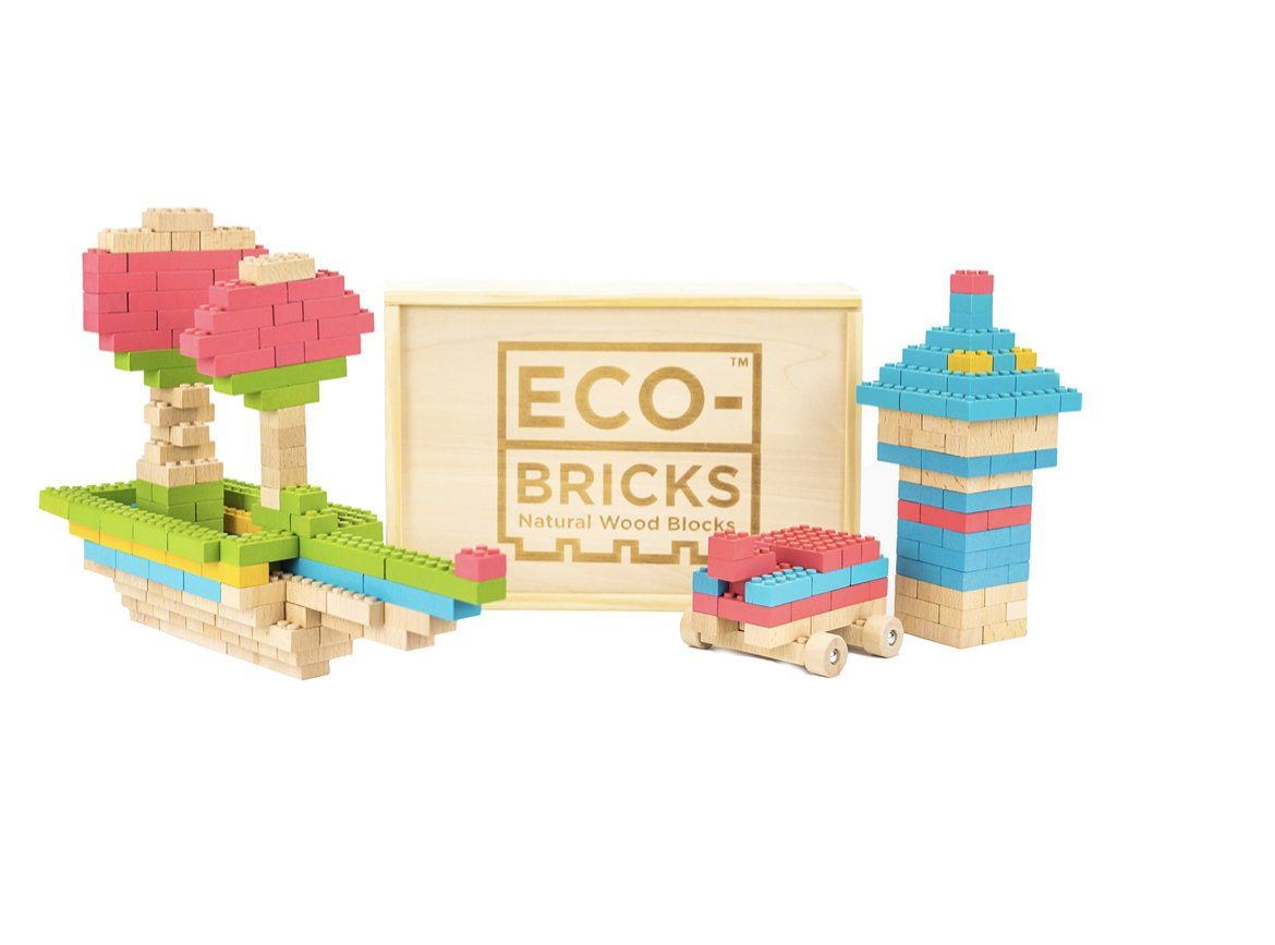 Eco Bricks™ | Wood Bricks | Construction Toys - Alder & Alouette