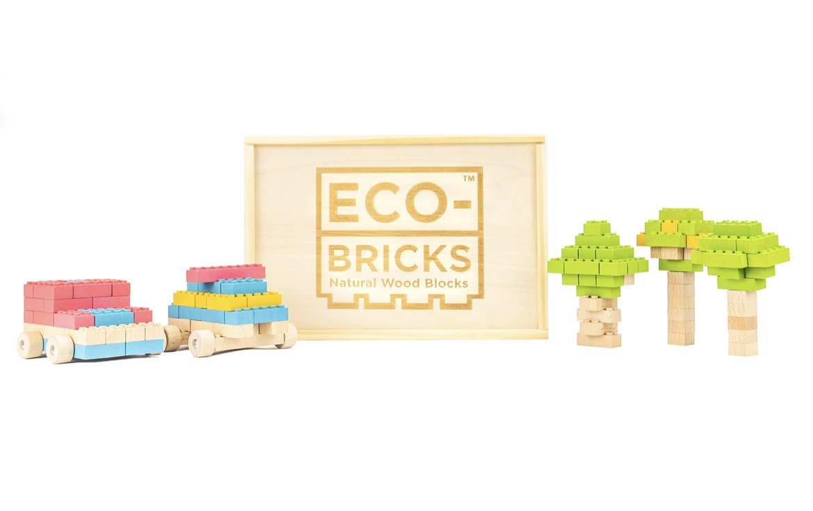Eco Bricks™ | Wooden Construction Toys - Alder & Alouette