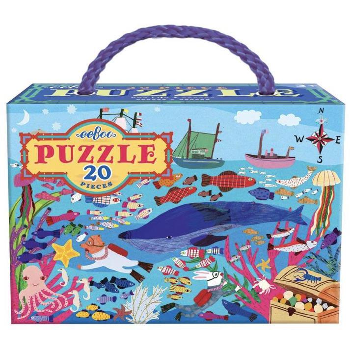 eeBoo | Puzzle | Preschool Puzzle | Ocean Puzzle - Alder & Alouette