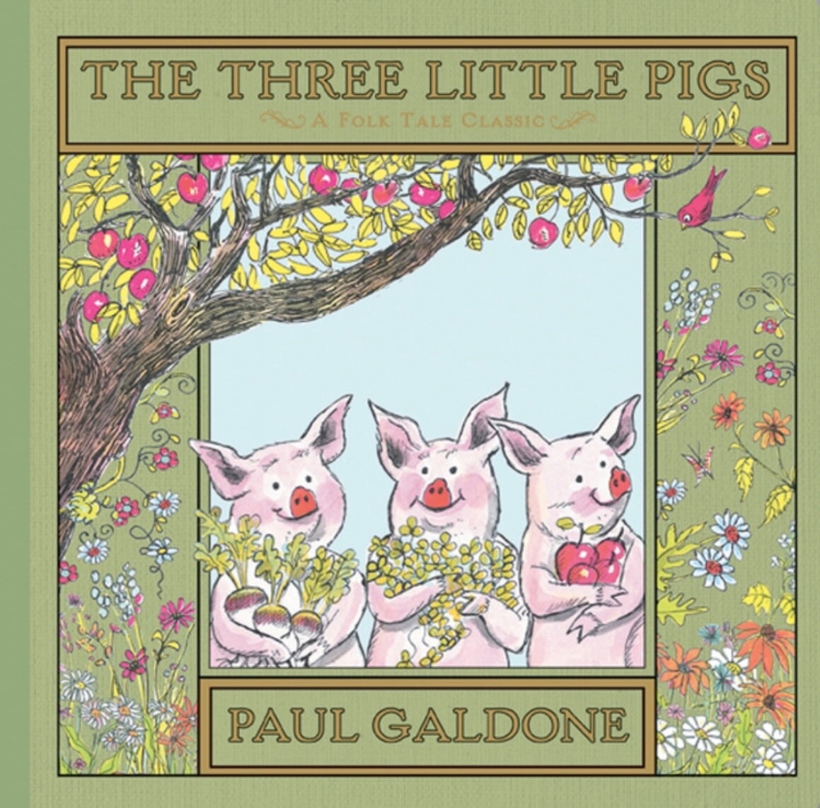 The Three Little Pigs Book by Paul Galdone - Alder & Alouette