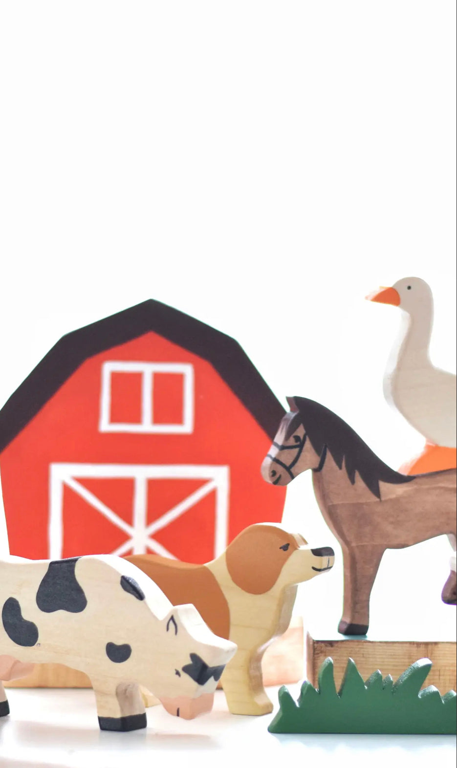 Farm Animals and Barn Set A - Alder & Alouette