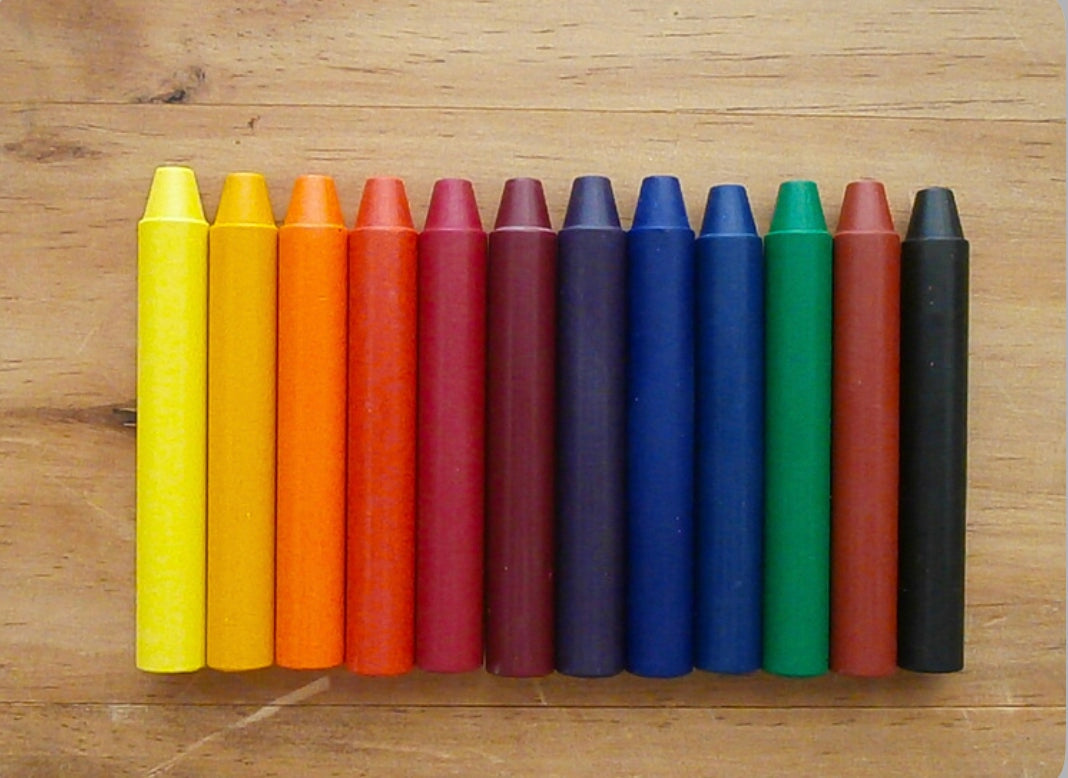 Filana Stick Crayons, Organic Beeswax — Rainbow, Standard & Classic Sets Beeswax crayons - Alder & Alouette