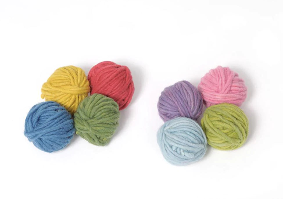 100% Pure Wool Yarn by Filges | 4 Colors Per Set | Pastels or Basics - Alder & Alouette
