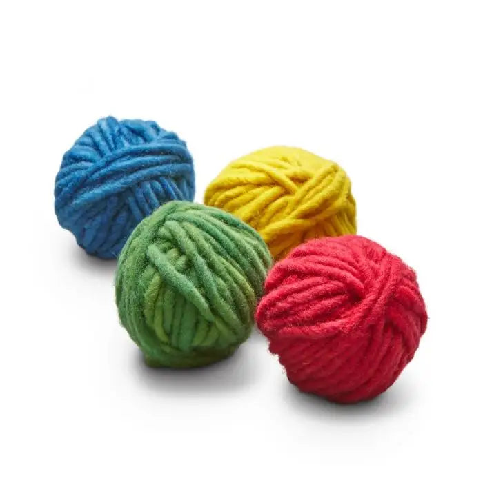 100% Pure Wool Organic Yarn by Filges | 4 Colors Per Set, Basics - Alder & Alouette