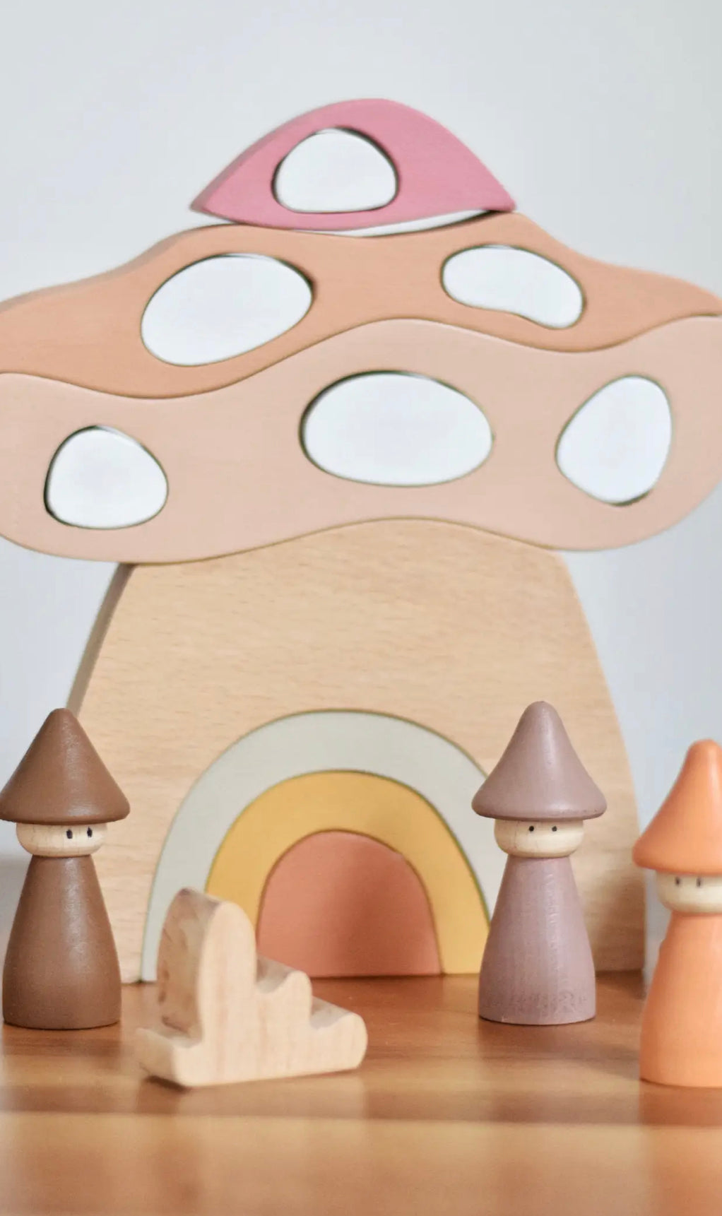 Giant Mushroom House | 3D Puzzle | Wooden Puzzle - Alder & Alouette