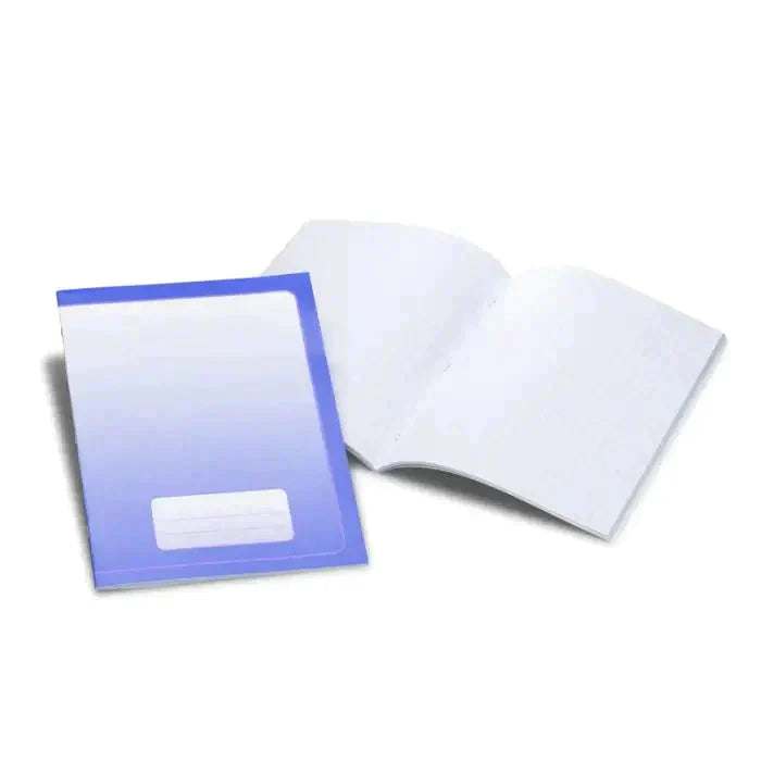 Graph Paper (5x5mm) Small Exercise Book (6.3”x8.3”), Blue Graphing paper - Alder & Alouette
